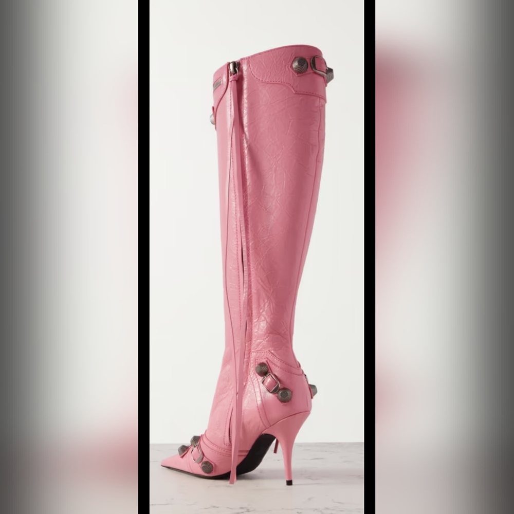 Balenciaga's 'Cagole' knee boots Size 6.5 - Picture 3 of 10